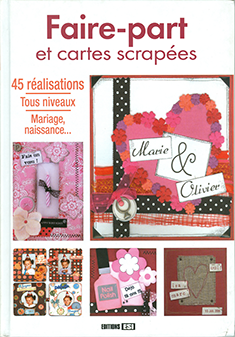 Faire-part et cartes scrapées