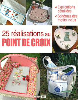 25 réalisations au point de croix