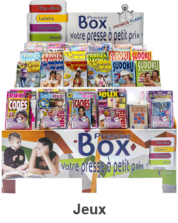 1/2 Presse Box® Jeux